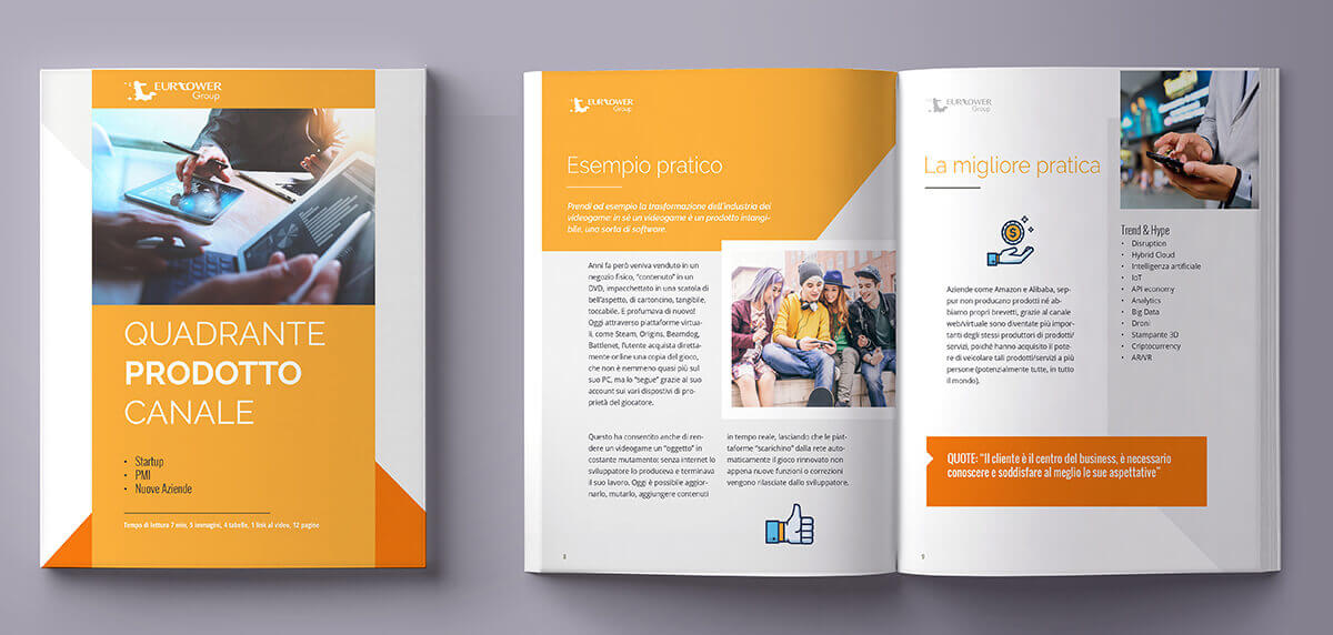 Realizzazione brochure aziendale Roma - Claudia De Luca