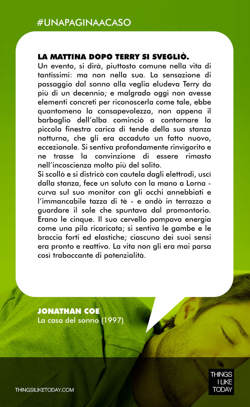 Una Pagina a Caso | Things I Like Today