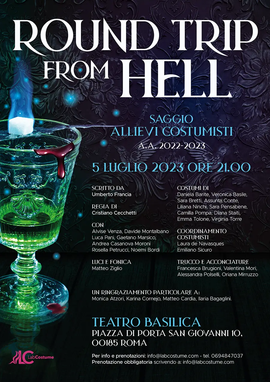 Graphic Designer Roma Claudia De Luca - Realizzazione locandina teatrale