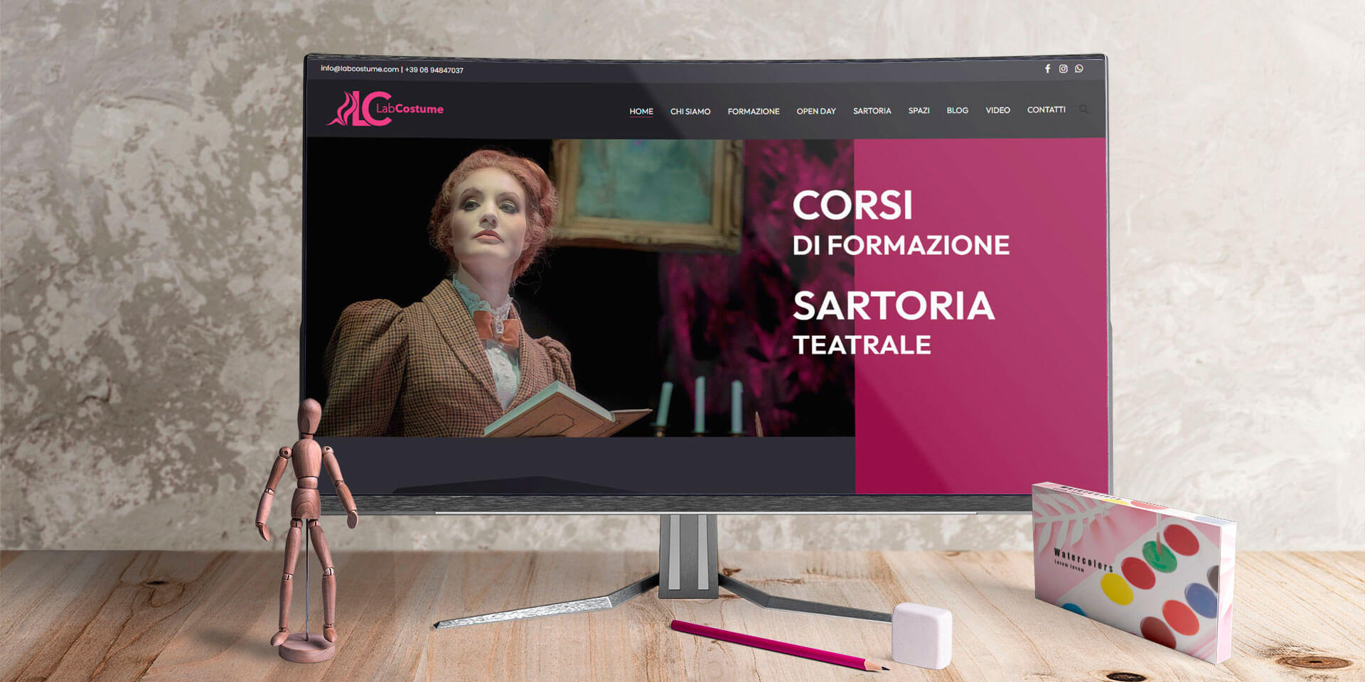 Restyling siti web Roma web designer Claudia De Luca