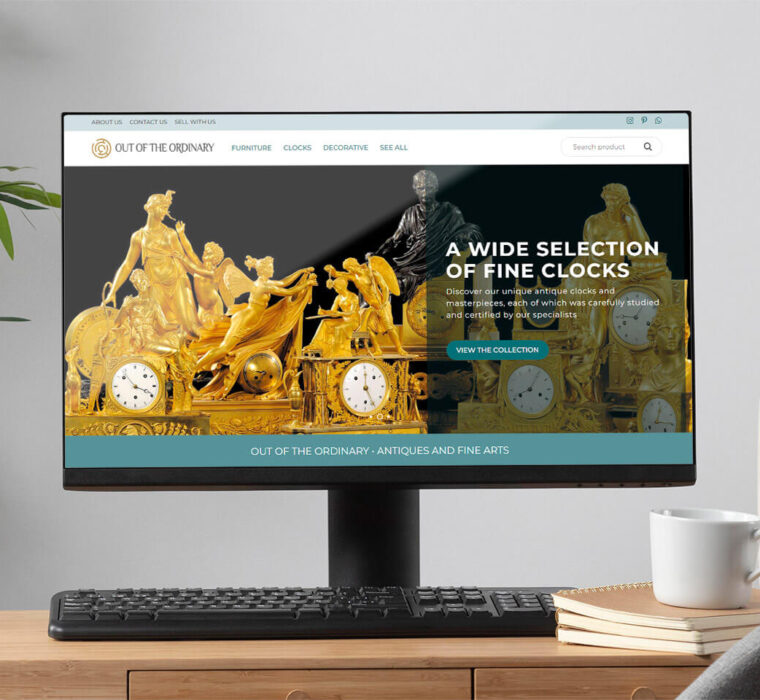 Realizzazione sito web ROMA catalogo prodotti online