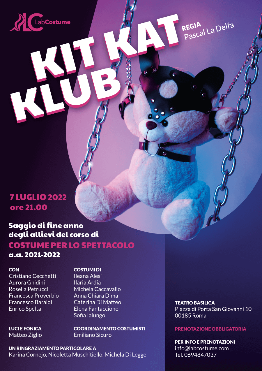 Graphic Designer Roma Claudia De Luca - Realizzazione locandina teatrale