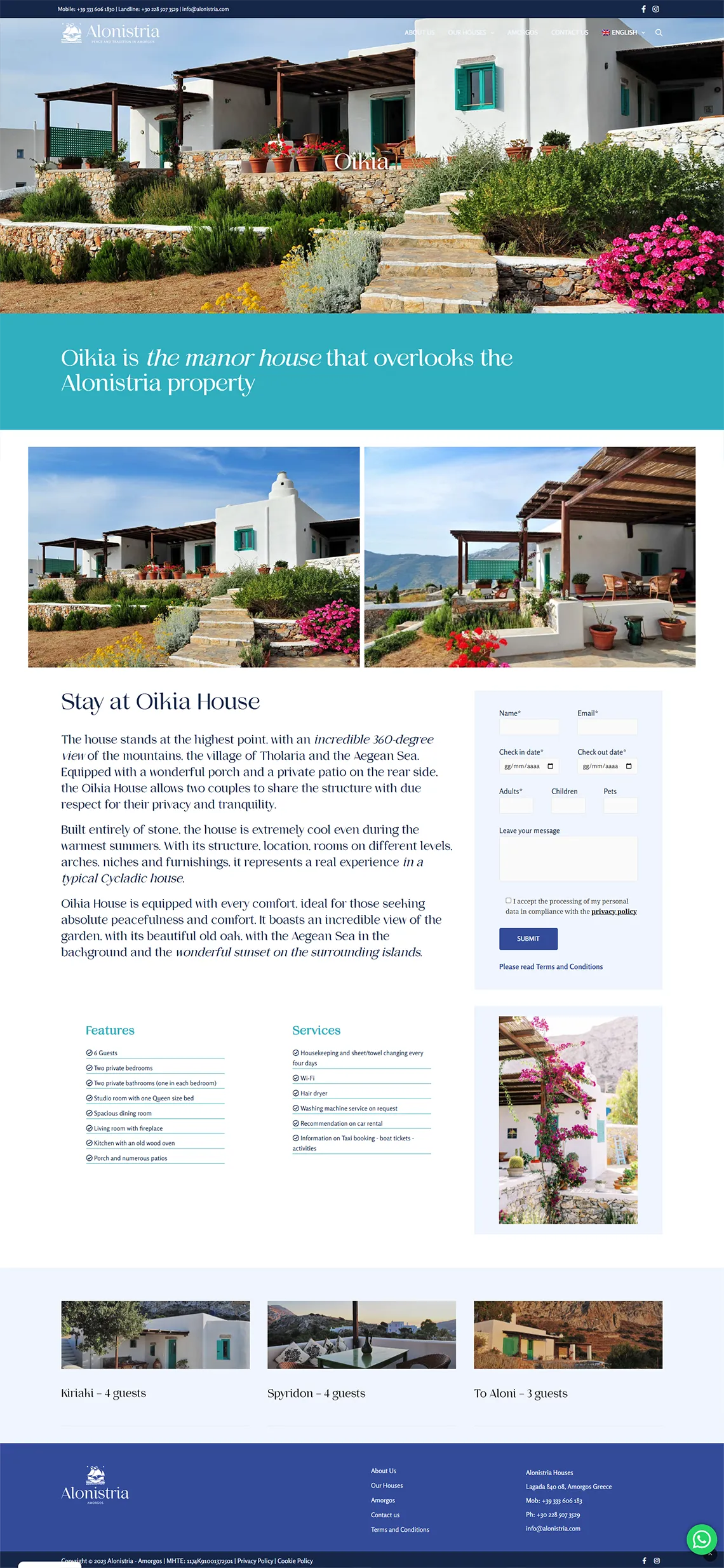 Realizzazione siti per strutture ricettive AirBnB