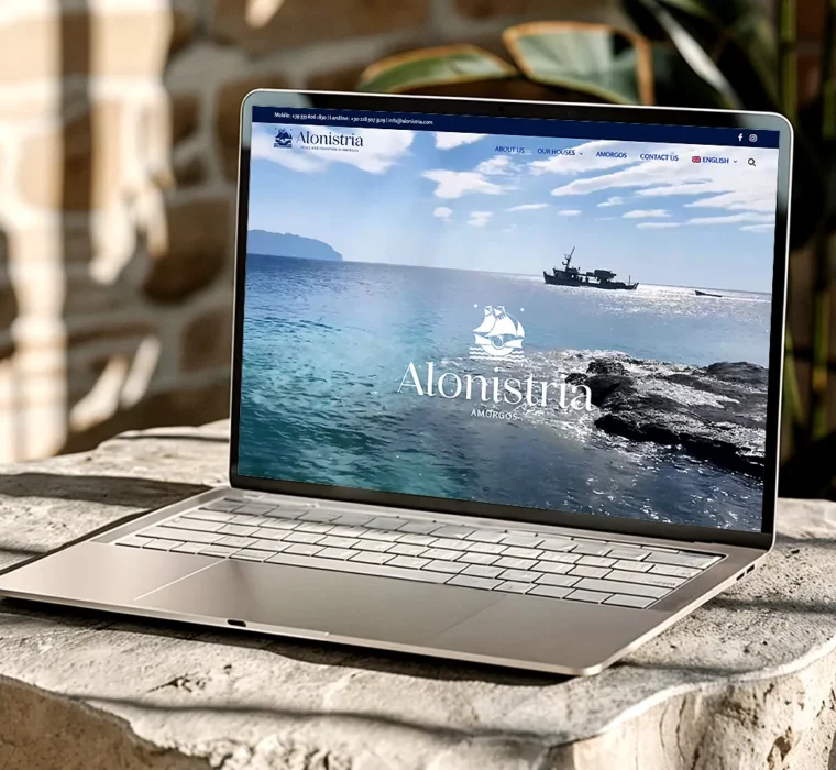 Sito Wordpress per case vacanze in Grecia Alonistria